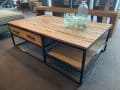 Salontafel Oud Hout Met Lade