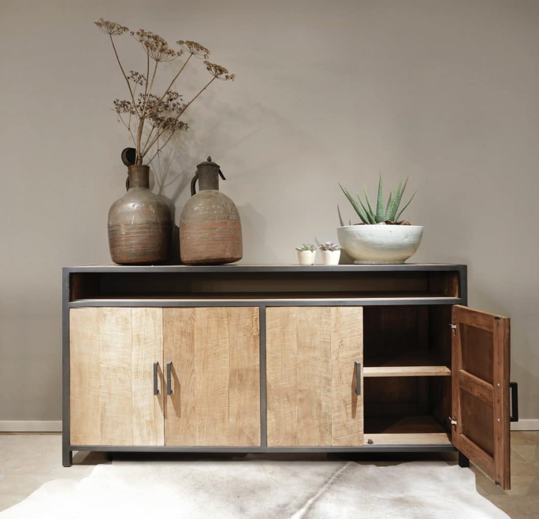 Teakhouten Dressoir Urban 180