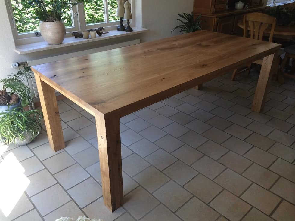 Massief Eiken Tafel Classic