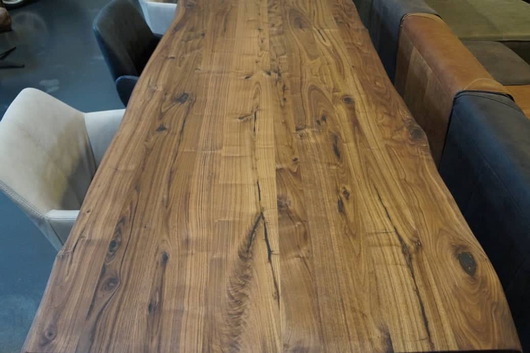 Exclusieve Eettafel Walnotenhout