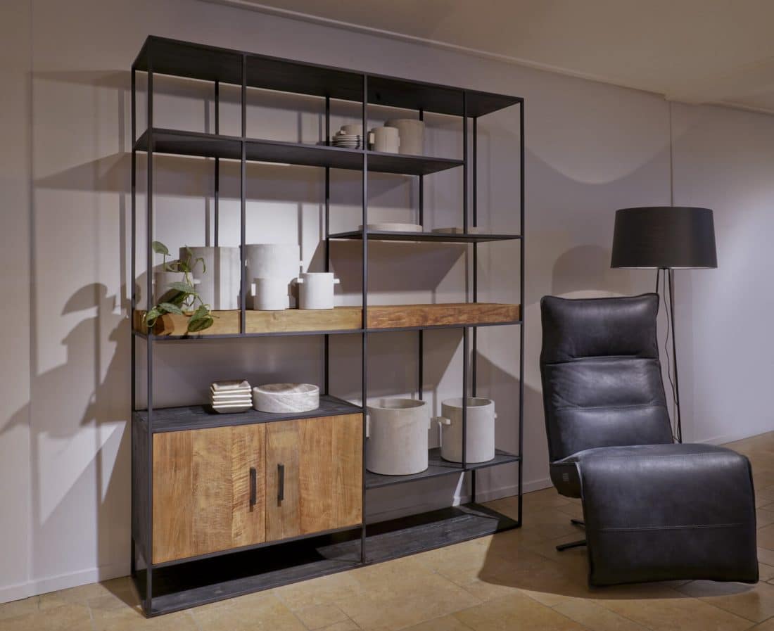 Stoere Open Wandkast Rack