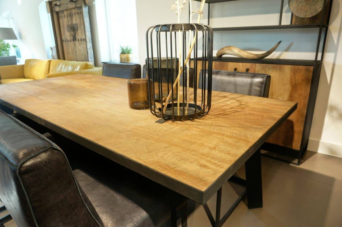 Teakhouten Eettafel Urban