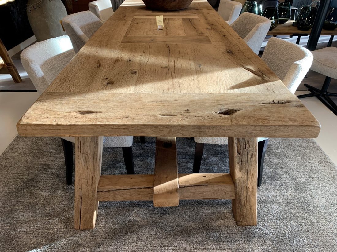 Unieke Oud Eiken Tafel Jumbo