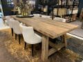 Antiek Europees Eiken Kloostertafel Maxum