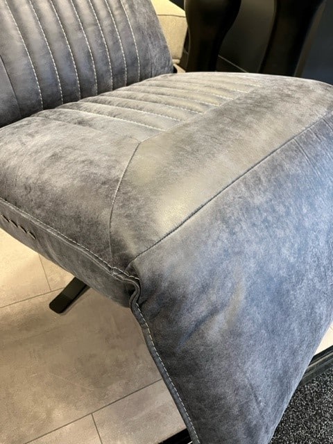 Luxe Relax Fauteuil Denim Op Accu