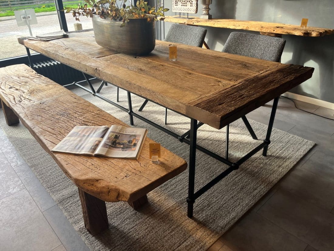 Premium Dinertafel Old Oak
