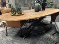 Stoere Ovale Tafel Verjongde Rand Stoere Ovale Tafel Verjongde Rand