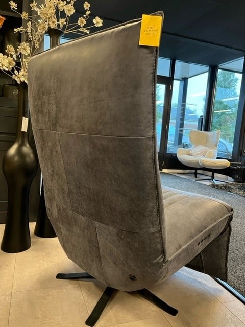 Luxe Relax Fauteuil Denim Op Accu