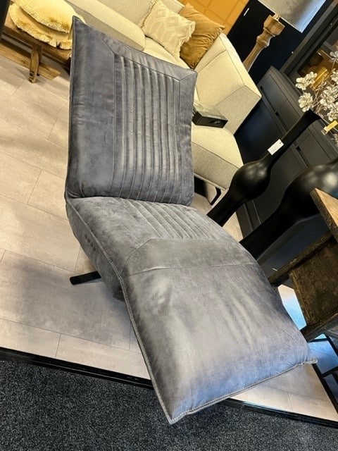 Luxe Relax Fauteuil Denim Op Accu