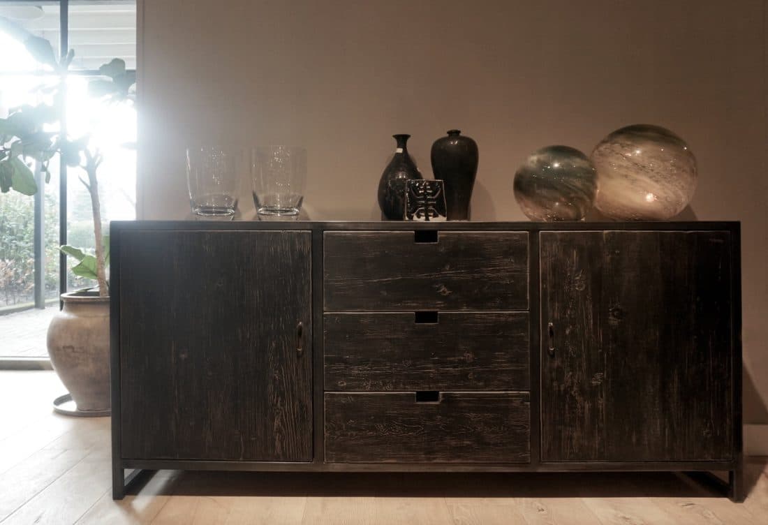 Stoer Dressoir Gino Black