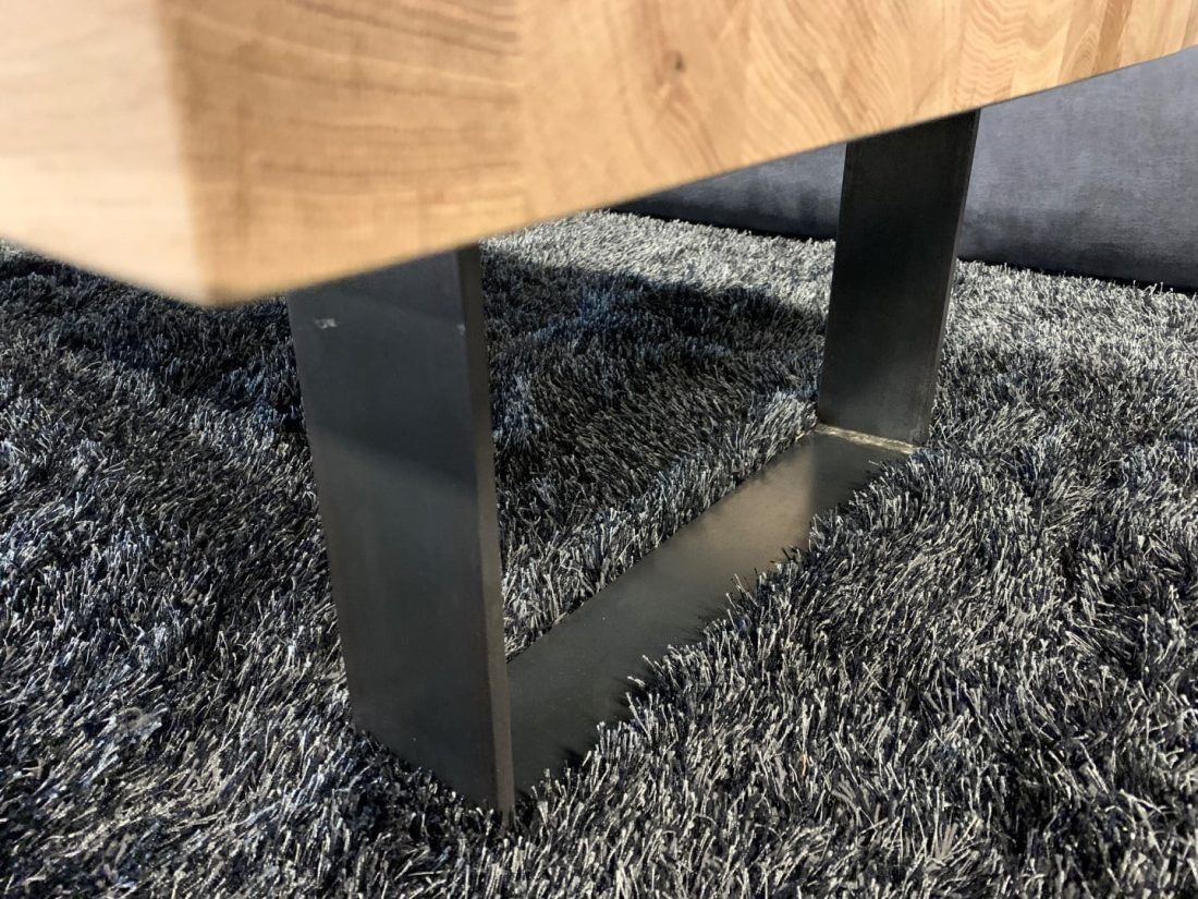 Robuuste Salontafel Massief Eiken