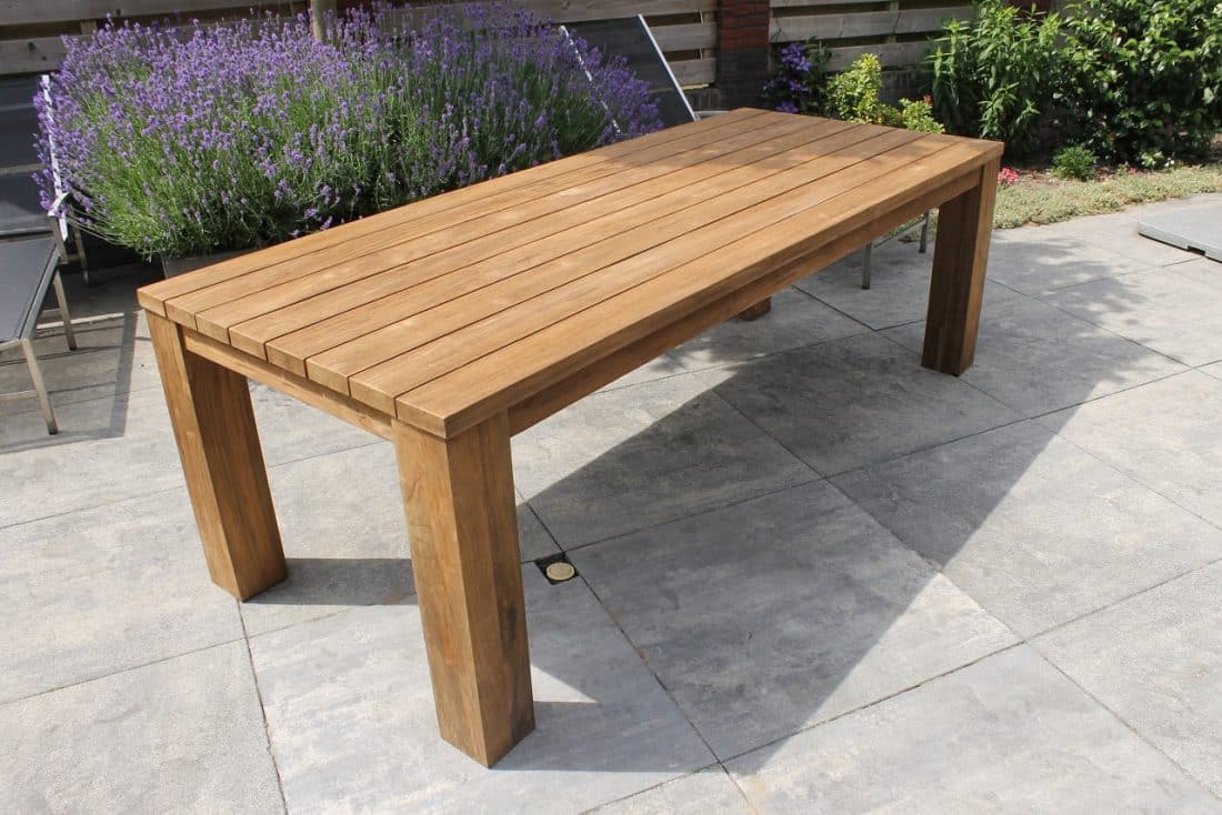 Teakhouten Tuintafel 200 Cm