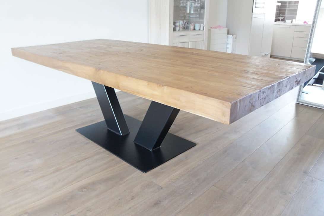 Teakhouten Eettafel Max