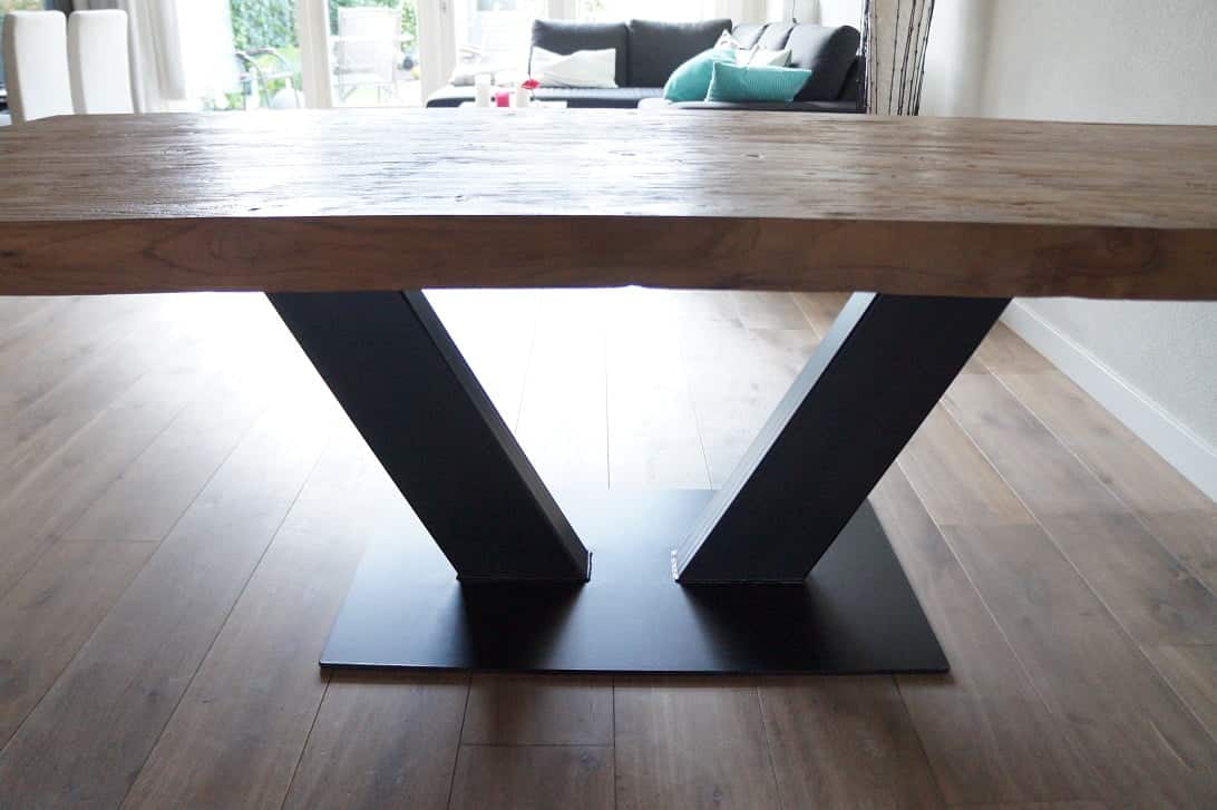 Teakhouten Eettafel Max