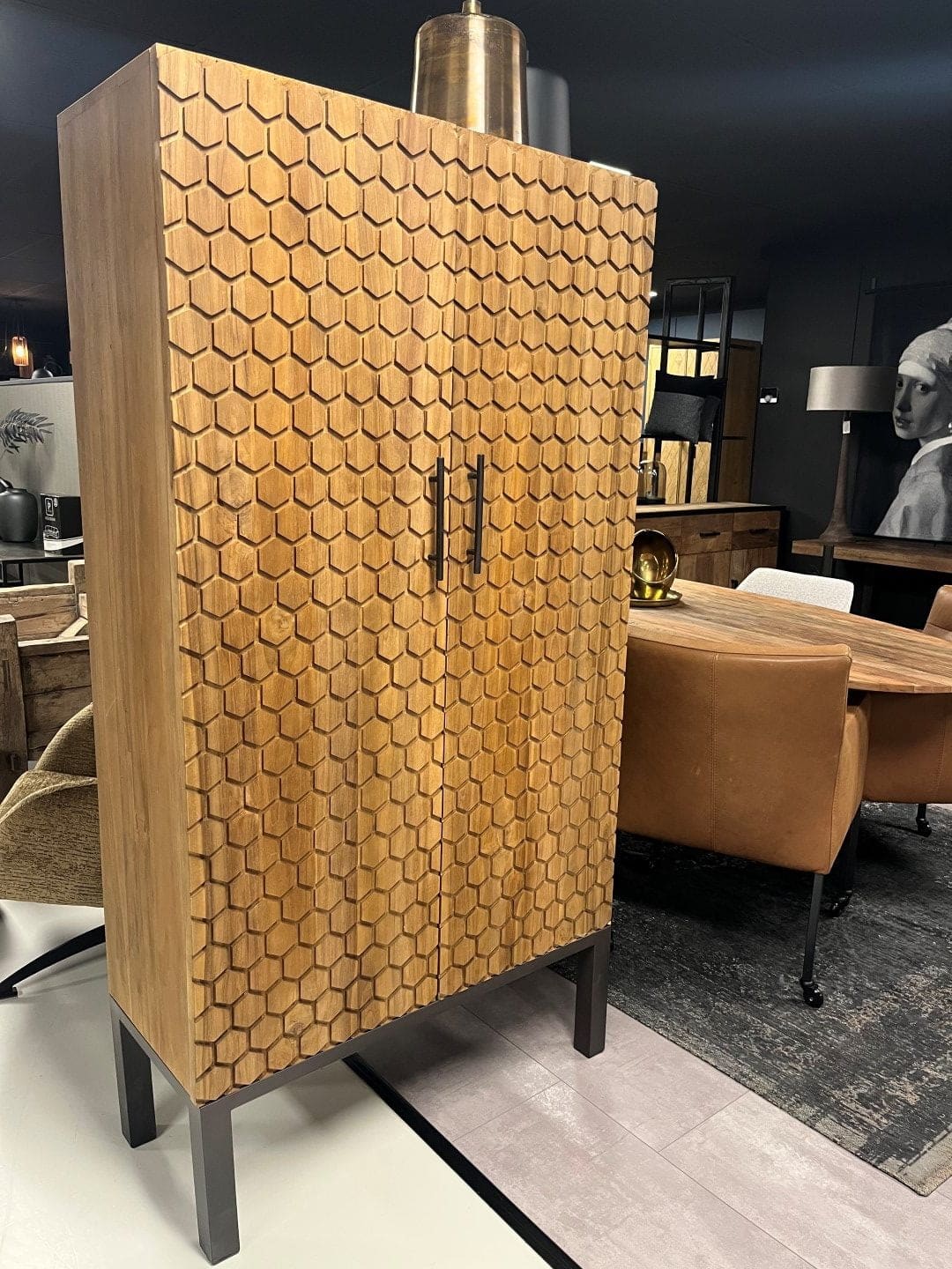 Massieve Teakhouten Kast Honey