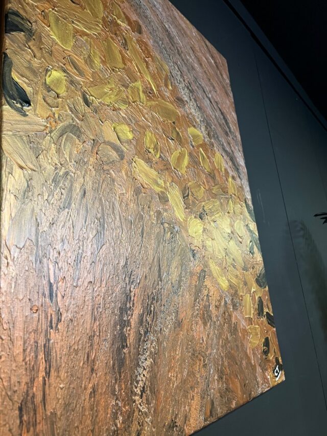 Kunst schilderij The Golden Flower