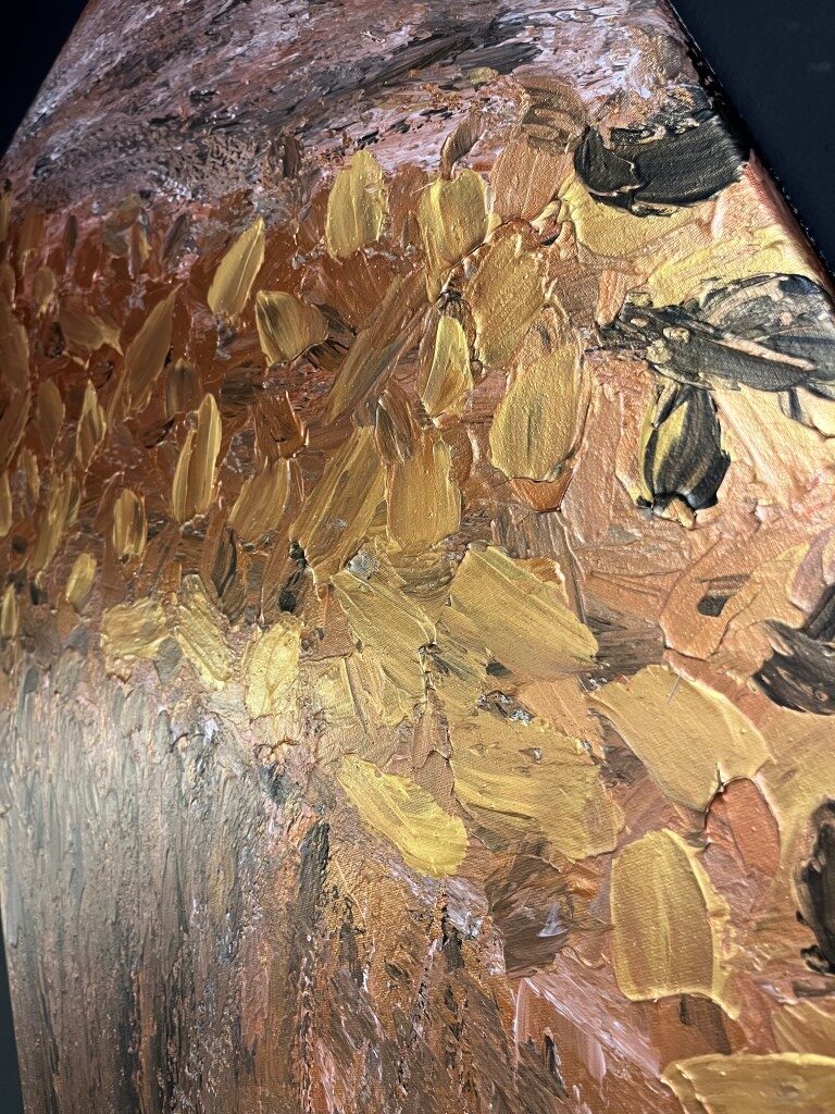 Kunst schilderij The Golden Flower