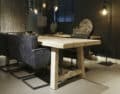 Robuuste tafel oud Olm hout