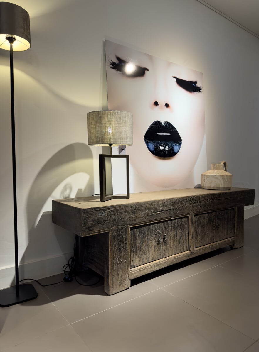 Landelijk tv dressoir oud hout