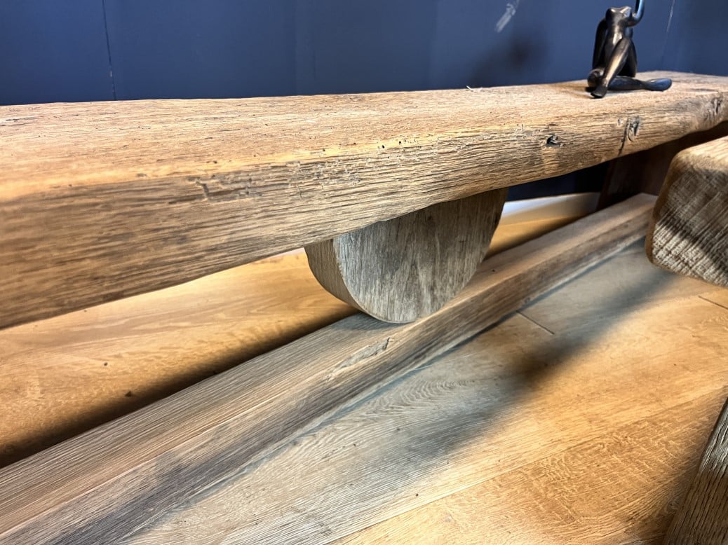 Exclusieve maatwerk Eiken salontafel