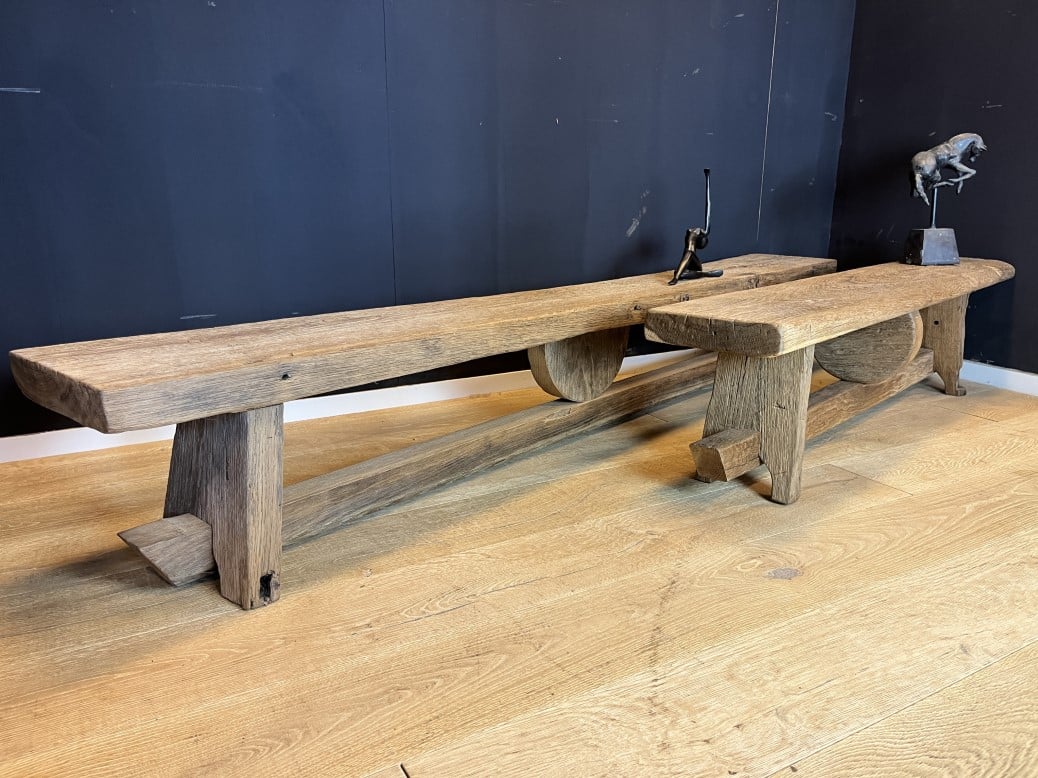 Exclusieve maatwerk Eiken salontafel