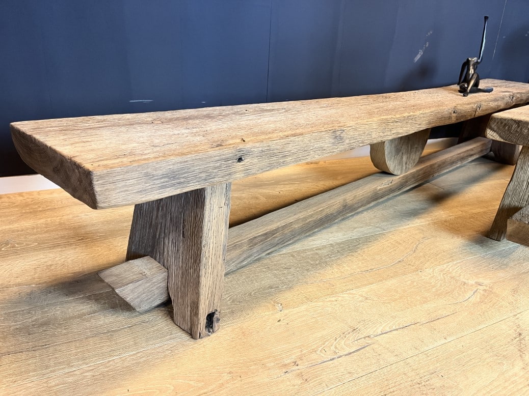 Exclusieve maatwerk Eiken salontafel